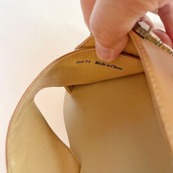 Dolce Vita Rhinestone Embellished Criss Cross Slingback Flat Sandals - Picture 11 of 11